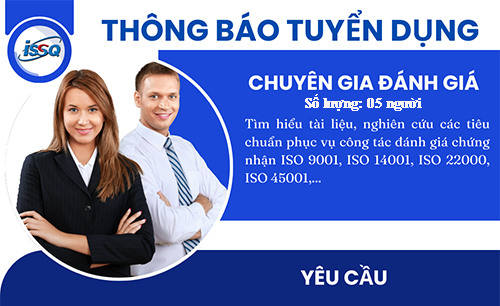 Thông báo tuyển dụng: Chuyên gia đánh giá